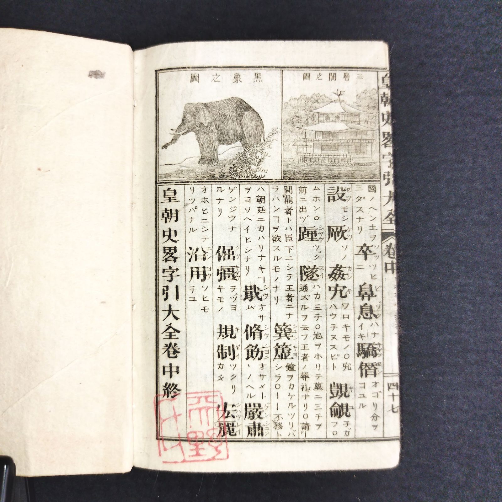 絵入 古地図 朝鮮 天体図ほか豆本◇頭書図彙 皇朝史畧字引大全 絵入 古地図 朝鮮 天体図ほか豆本◇頭書図彙 皇朝史畧字引大全