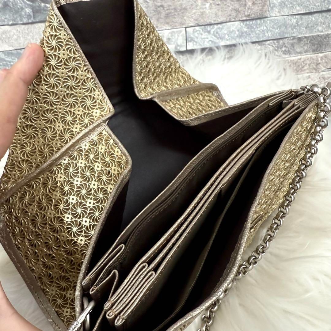 HIROKO HAYASHI ヒロコハヤシ チェーン ウォレット 長財布 結婚式 チェーン付長財布用ロング革チェーン （その他小物）｜HIROKO HAYASHI