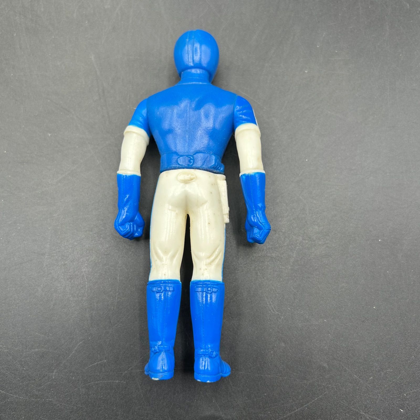 ダイナマン ダイナブルー フィギュア 科学戦隊ダイナマン ダイナブルー ソフビ ポピー 昭和レトロ