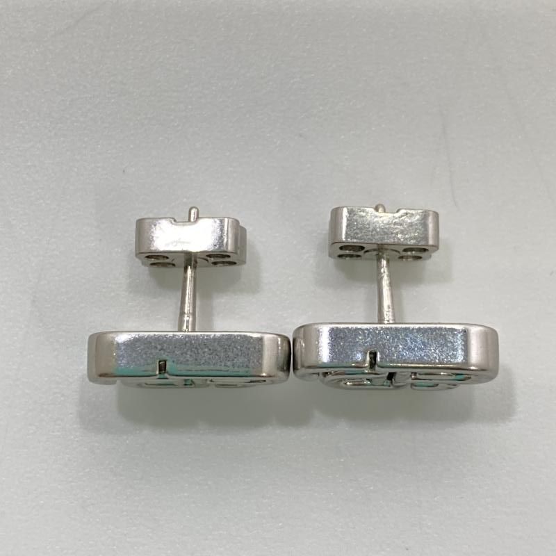 中古】BALENCIAGA BB XS STUD ピアス シルバー バレンシアガ[24