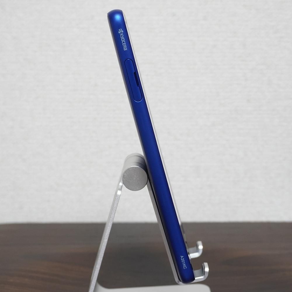 かんたんスマホ2＋ ブルー A201KC ワイモバイル SIMロック解除済