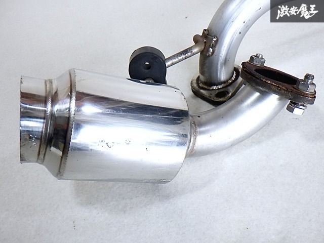 RS☆R MH22S ワゴンR K6A 砲弾 ステンレス マフラー リアピース