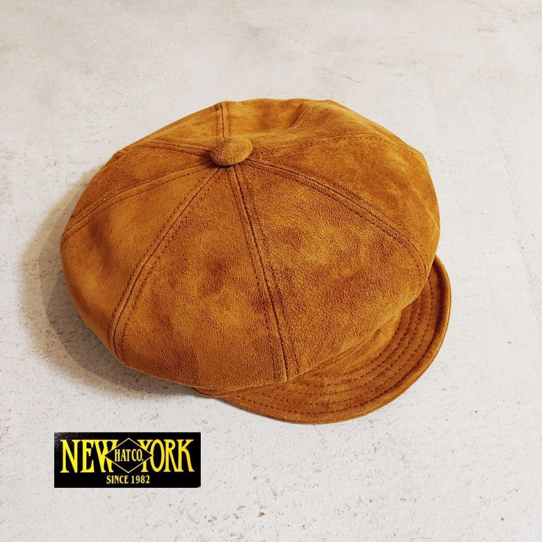 入荷予定新品 NEW YORK HAT ハット USA製 豚革 帽子