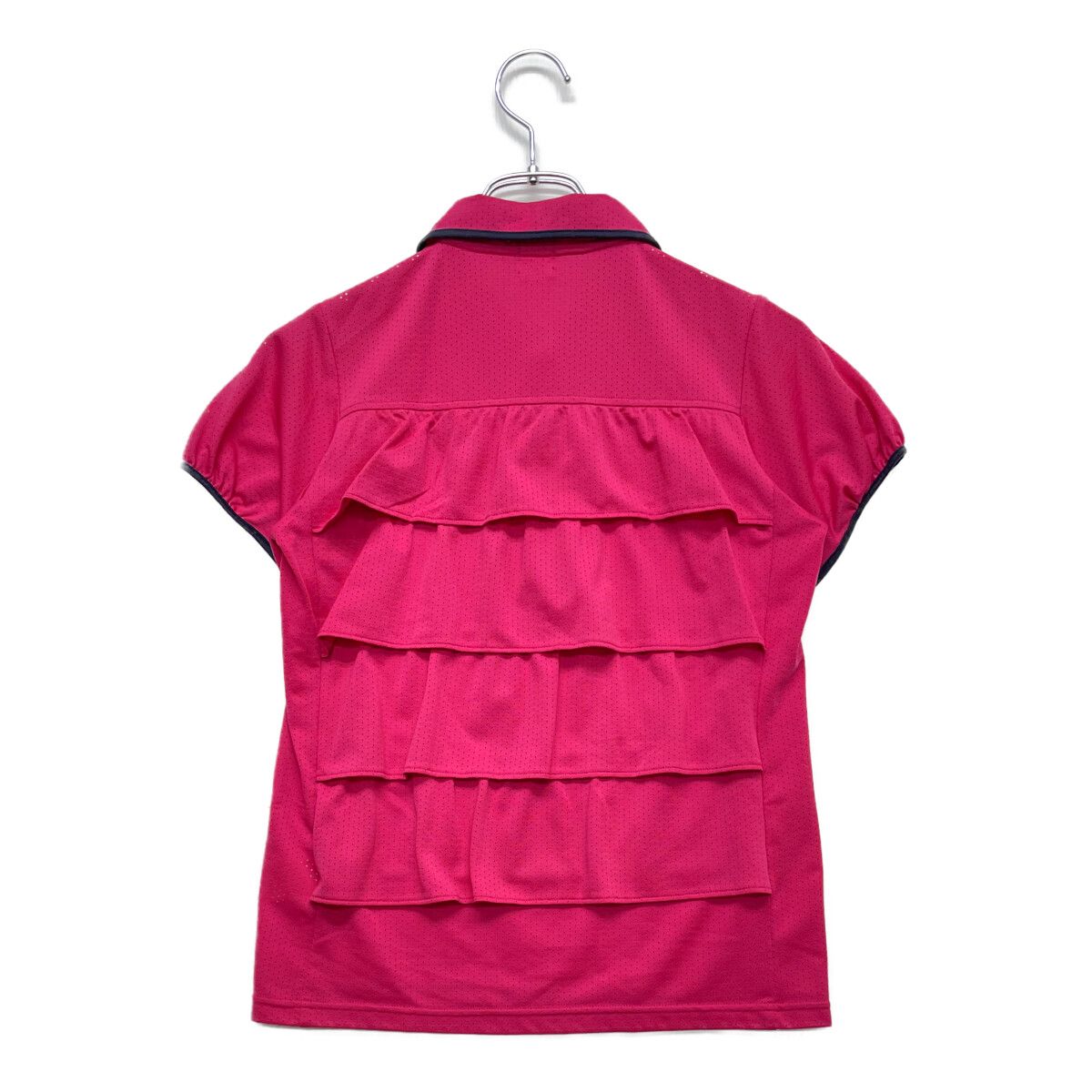 archivio - coco 中古 アルチビオ archivio レディース 半袖ポロシャツ 38(M) ピンク  シンプル メッシュ 中古 レディース アルチビオ archivio 半袖ポロシャツ 38(M