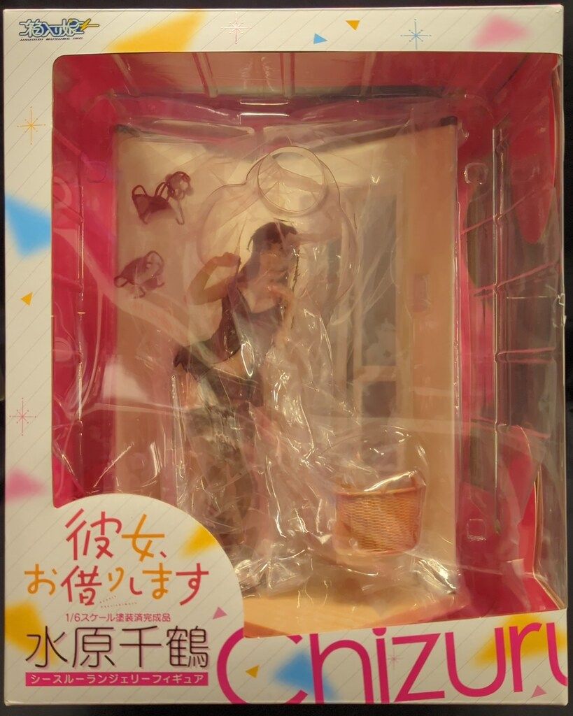 箱入り娘 1/6スケール 水原千鶴 シースルーランジェリーフィギュア 
