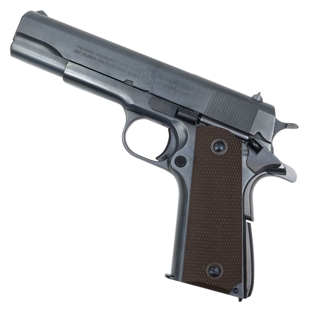 Marushin 発火式モデルガン 完成品 COLT GOVERNMENT M1911A1 エクセレントヘビーウェイト 082405 18歳以上 -  メルカリ