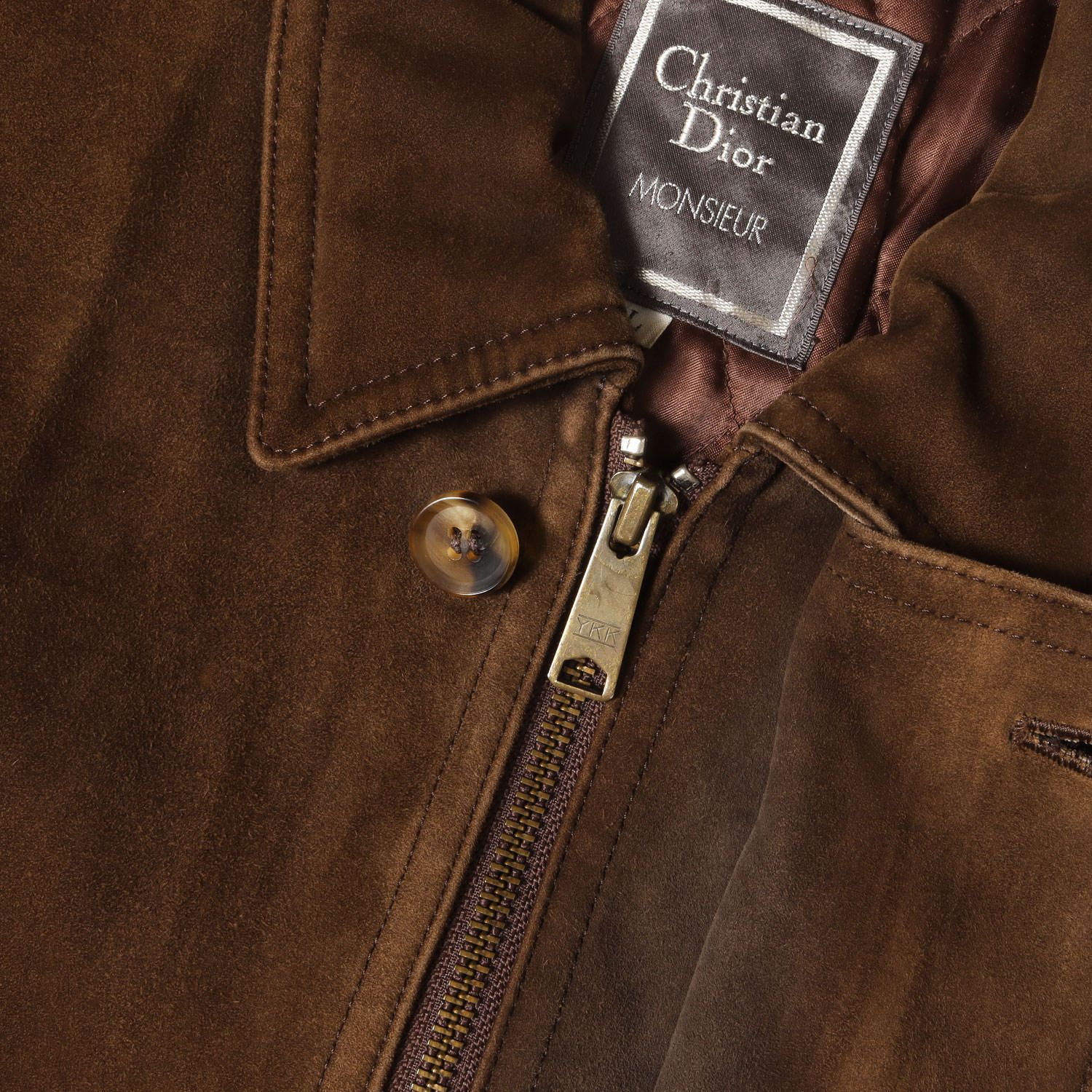 Christian Dior クリスチャンディオール ブルゾン ブラウン サイズ:L