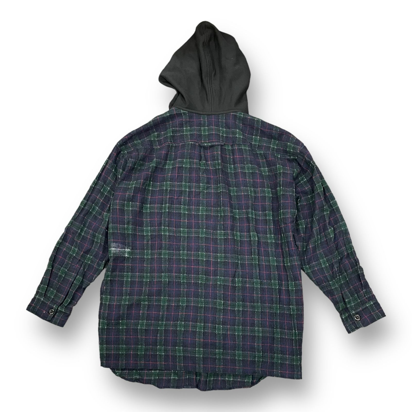 FAITH CONNEXION 18SS Checked Hooded Shirt チェック フード シャツ 