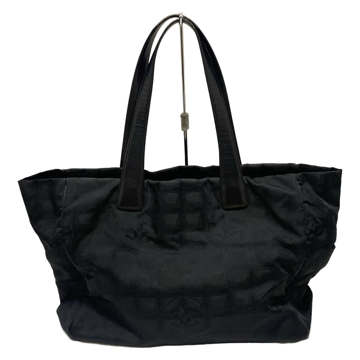 CHANEL(シャネル) トートバッグ ニュートラベルライントートMM 黒 