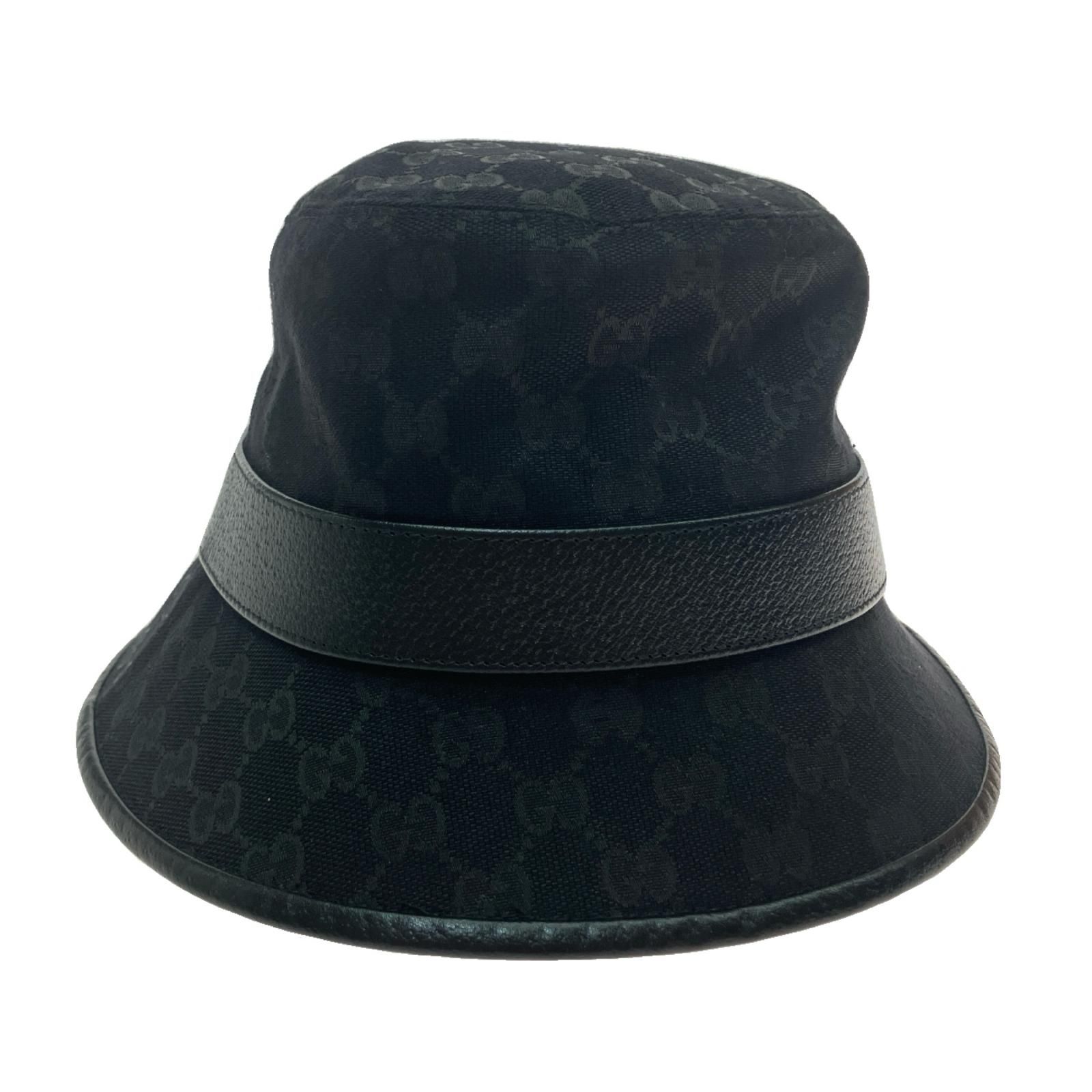 GUCCI グッチ オリジナル GGキャンバス バケットハット Mサイズ