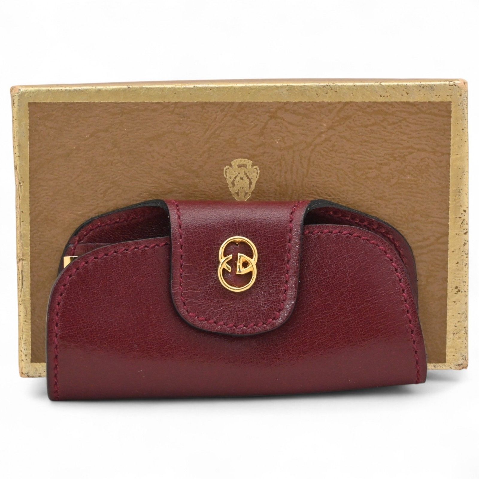 グッチ GGマーモント キーケース 3連 レザー Bランク gu9906vv