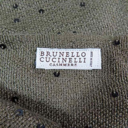 ブルネロクチネリ BRUNELLO CUCINELLI スパンコール ミニストール