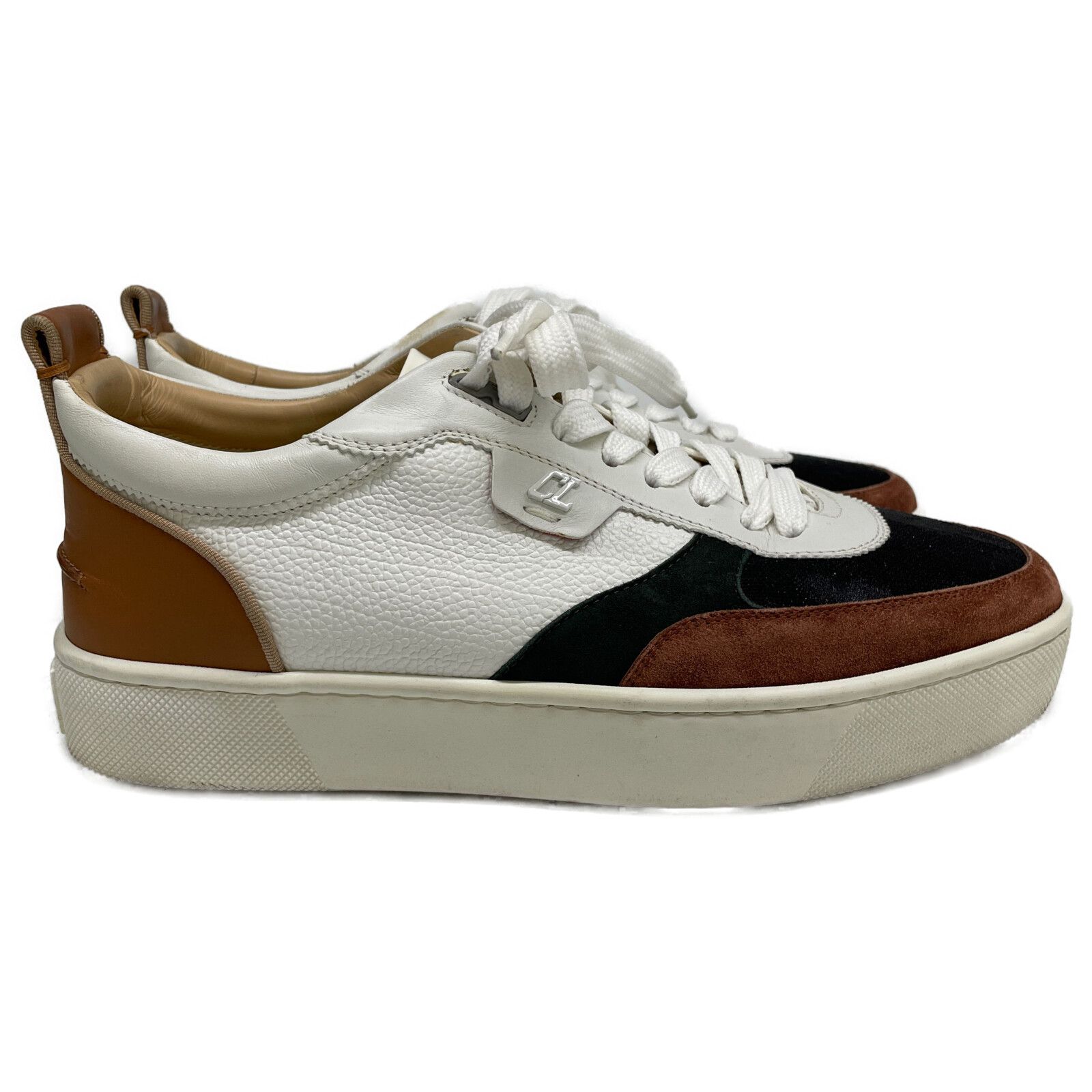*Christian Louboutin*スニーカー Happyrui スエードスニーカー Christian Louboutin クリスチャンルブタン 【美品】HAPPYRUI