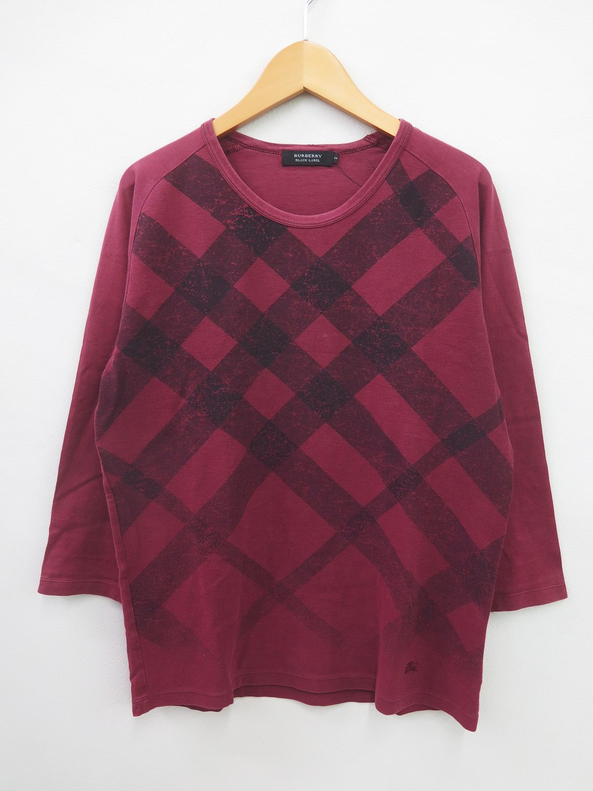BURBERRY BLACK LABEL バーバリーブラックレーベル チェック 七