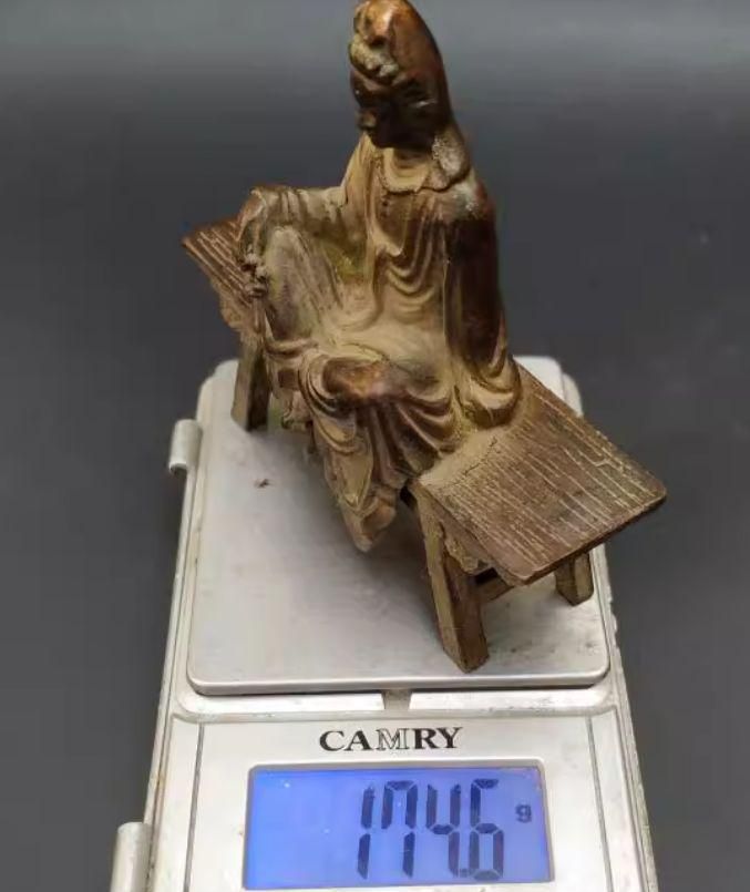 銅細工 観音菩薩仏像 自在観音人物像 仏教美術 - メルカリ 銅細工 観音菩薩仏像 自在観音人物像 仏教美術 - メルカリ