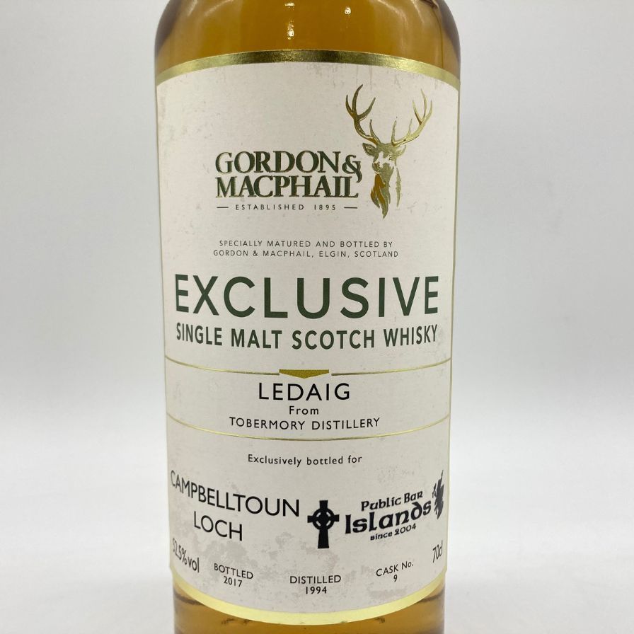 ゴードン＆マクファイル レダイグ 23年 トバモリー 1994-2017【T