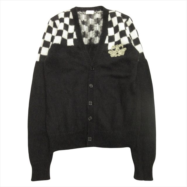 17aw サンローラン パリ SAINT LAURENT PARIS モヘヤ カーディガン  