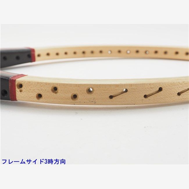 中古 テニスラケット フィッシャー パワー ウッド (L4) FISCHER POWER