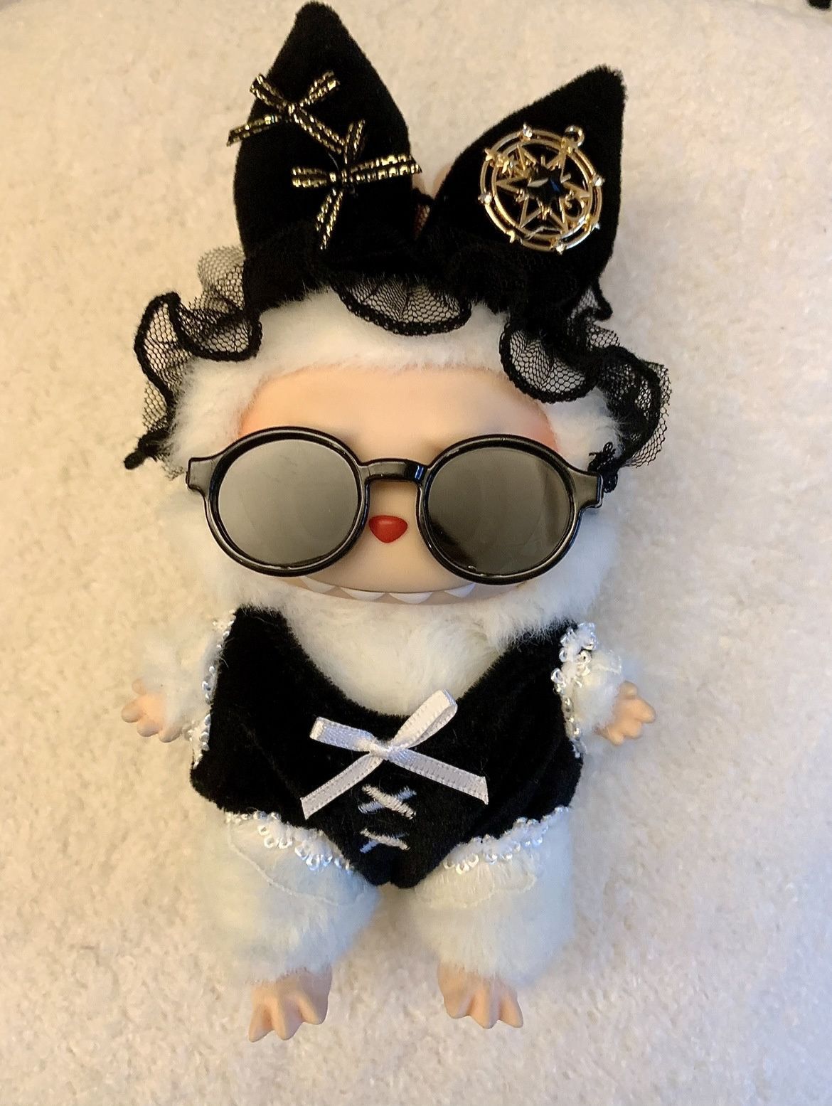 正規品 labubu ぬいぐるみ labubu ぬいぐるみ 服 着せ替え LABUBU ラブブ labubu17cm