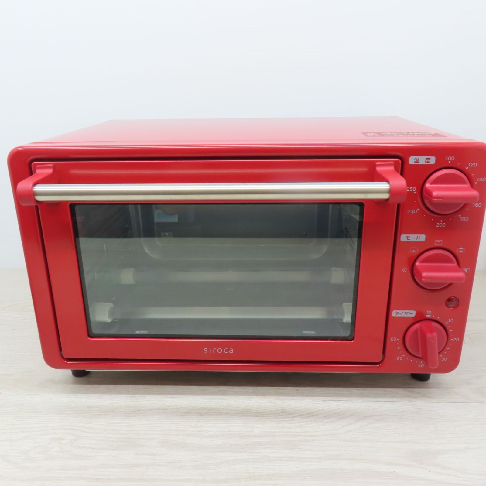 【新品】シロカ　ノンフライオーブン　SCO-501 2017年製　赤 楽天市場】siroca ノンフライオーブン sco－501の通販