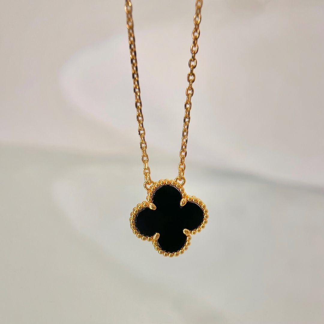 Van Cleef&Arpels ヴィンテージアルハンブラ ペンダント ヴィンテージ アルハンブラ ペンダント、オニキス、ヴァン