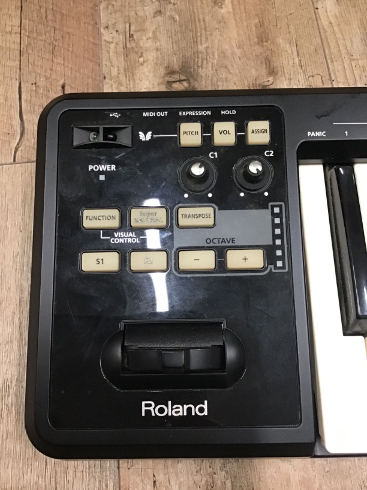 MUS3】 Roland A-49 BLACK MIDI キーボード コントローラー DTM