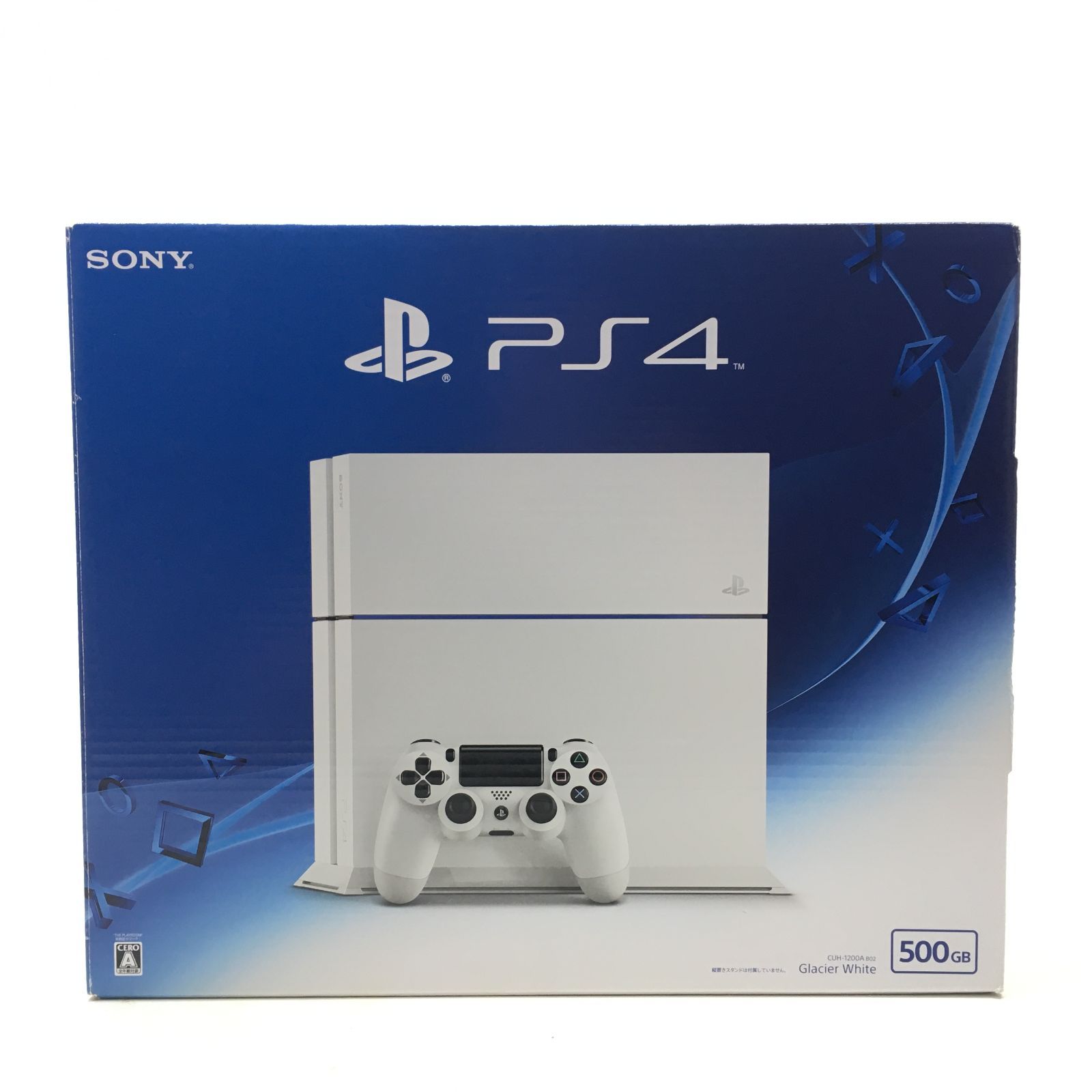 01m1907 PS4本体 CUH-1200A グレイシャーホワイト プレイステーション4 