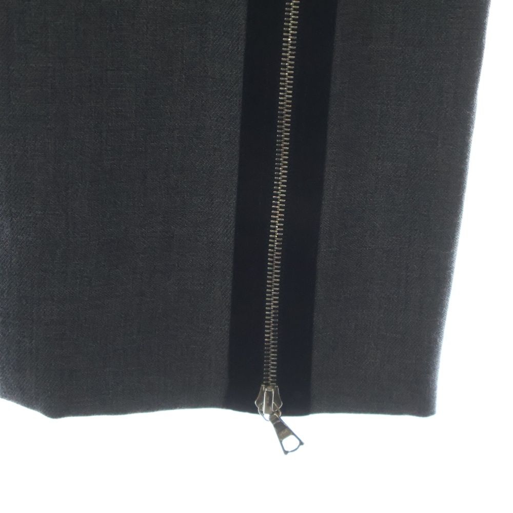 UNDERCOVER (アンダーカバー) 22AW 後ろ裾ZIP スリムスラックス ロング