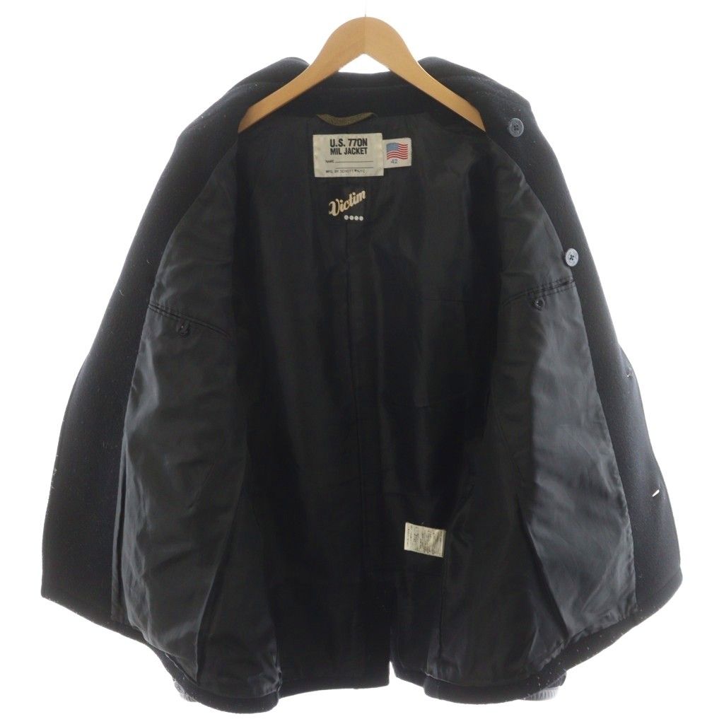 ショット SCHOTT ピーコート Pコート ミドル丈 ウール アウター
