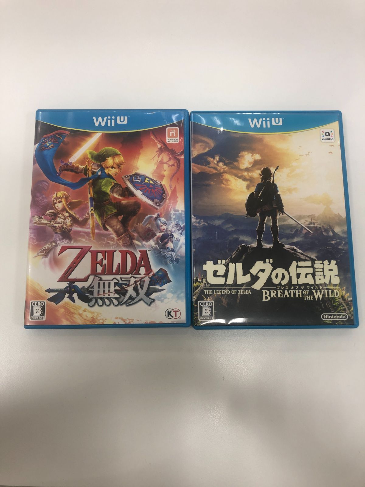 Wii U用ソフト ゼルダの伝説 ブレスオブザワイルド 中古品