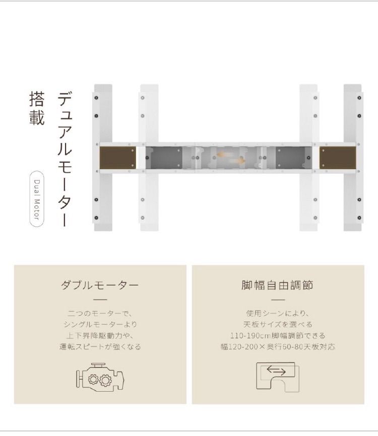 FLEXISPOT E8 E8B-JA 脚のみ 【直接引取可】 値下げ交渉可能】未開封！FLEXISPOT E8 E8B-JA 脚フレームのみ