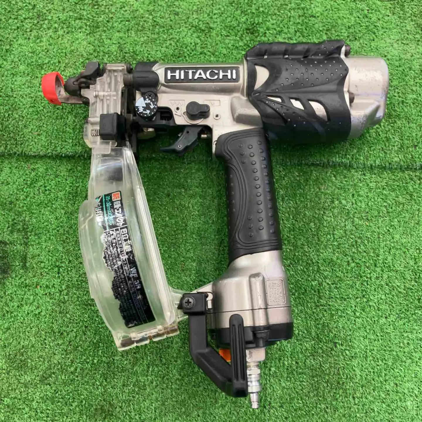 中古品◆HiKOKI 高圧ねじ打機　WF 3H◆C◆ITB8PJ26WPOO 反動を低減し、安定した仕上がりを追求 軽い押しつけで楽に打てる高圧