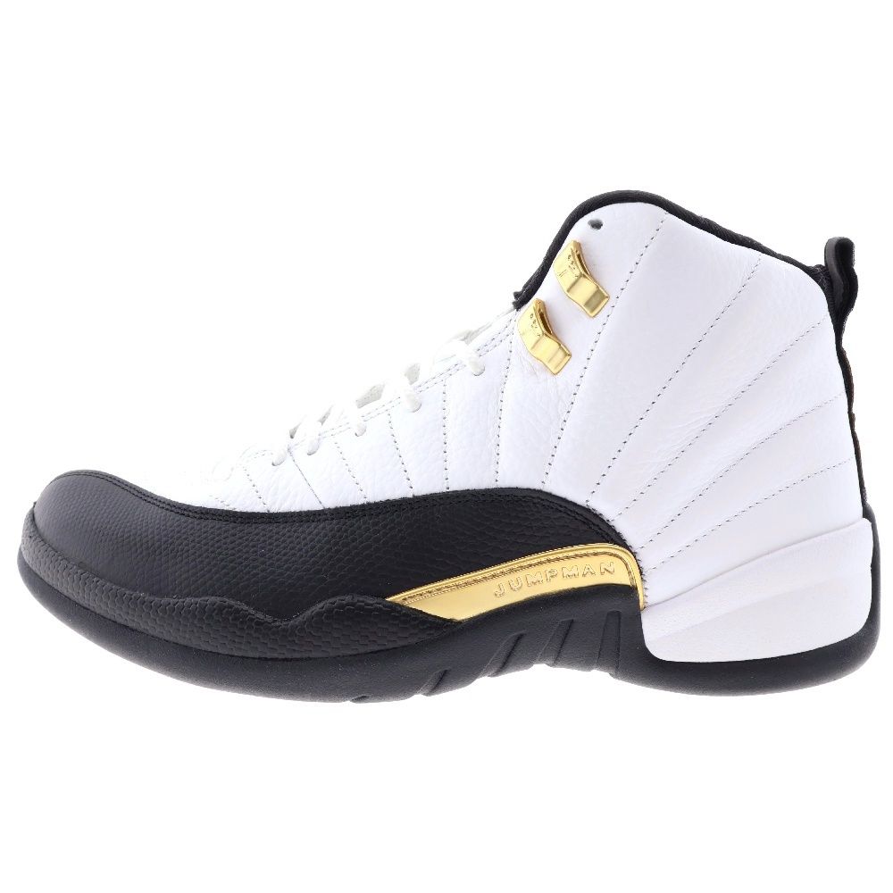 NIKE (ナイキ) AIR JORDAN 12 ROYALTY エアジョーダン12 ロイヤリティ ハイカットスニーカー ホワイト/ブラック US10.5/28.5cm CT8013-170
