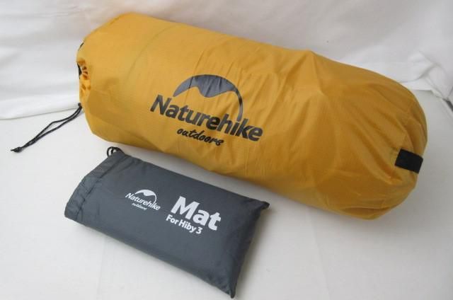 優良品 アウトドア Naturehike hiby3 2-3人用 グランシート付