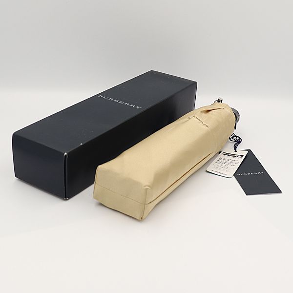 バーバリーメンズ折り畳み傘箱付き