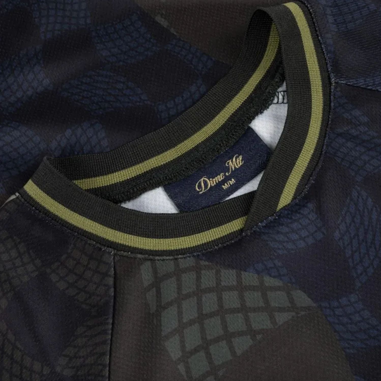 Dime Checkered Home Jersey / Black (ダイム Tシャツ/ゲーム