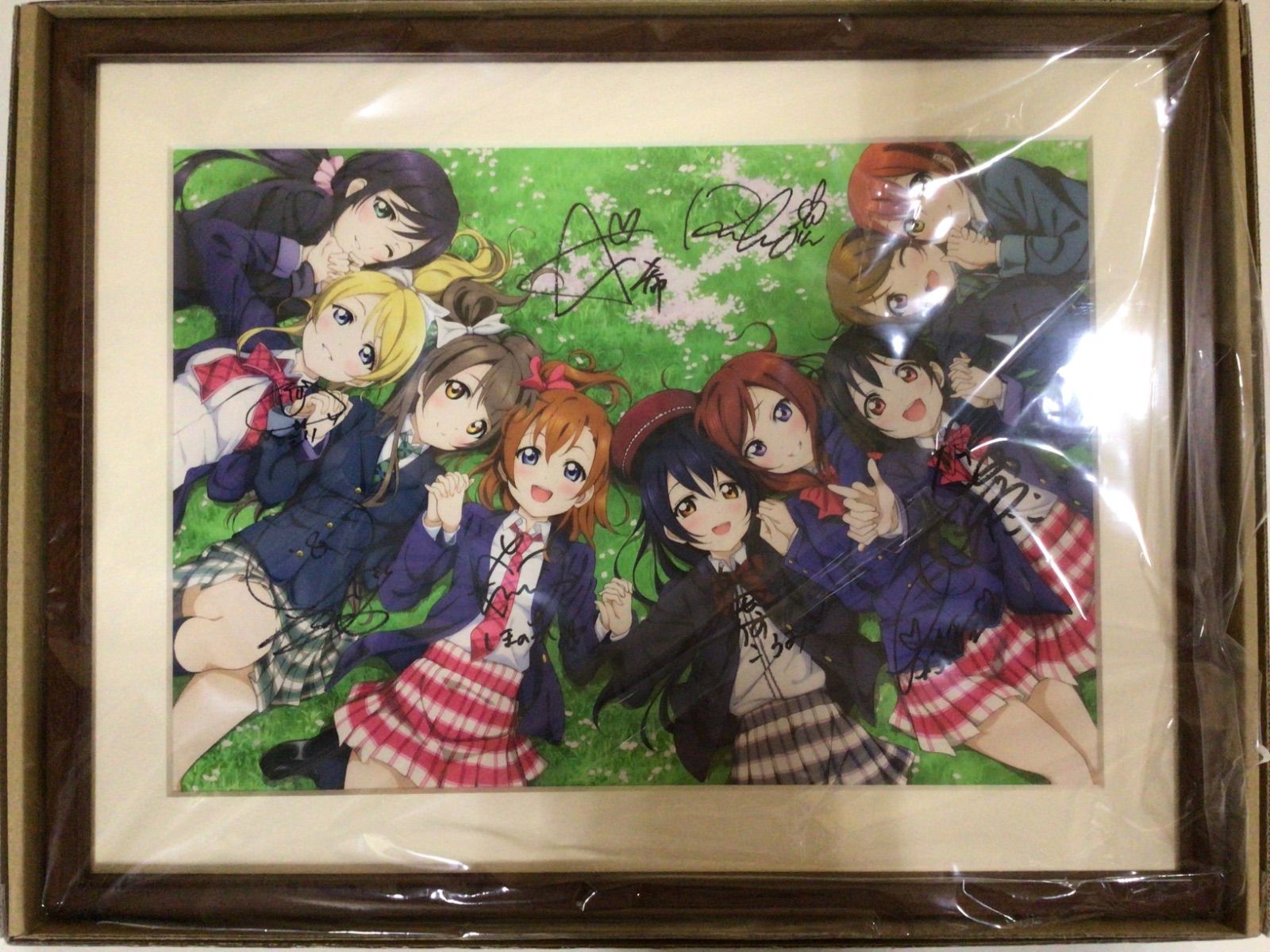 ラブライブ！キャスト9人直筆サイン入り複製原画 ◇ラブライブ! キャスト9人直筆サイン入り複製原画 - メルカリ