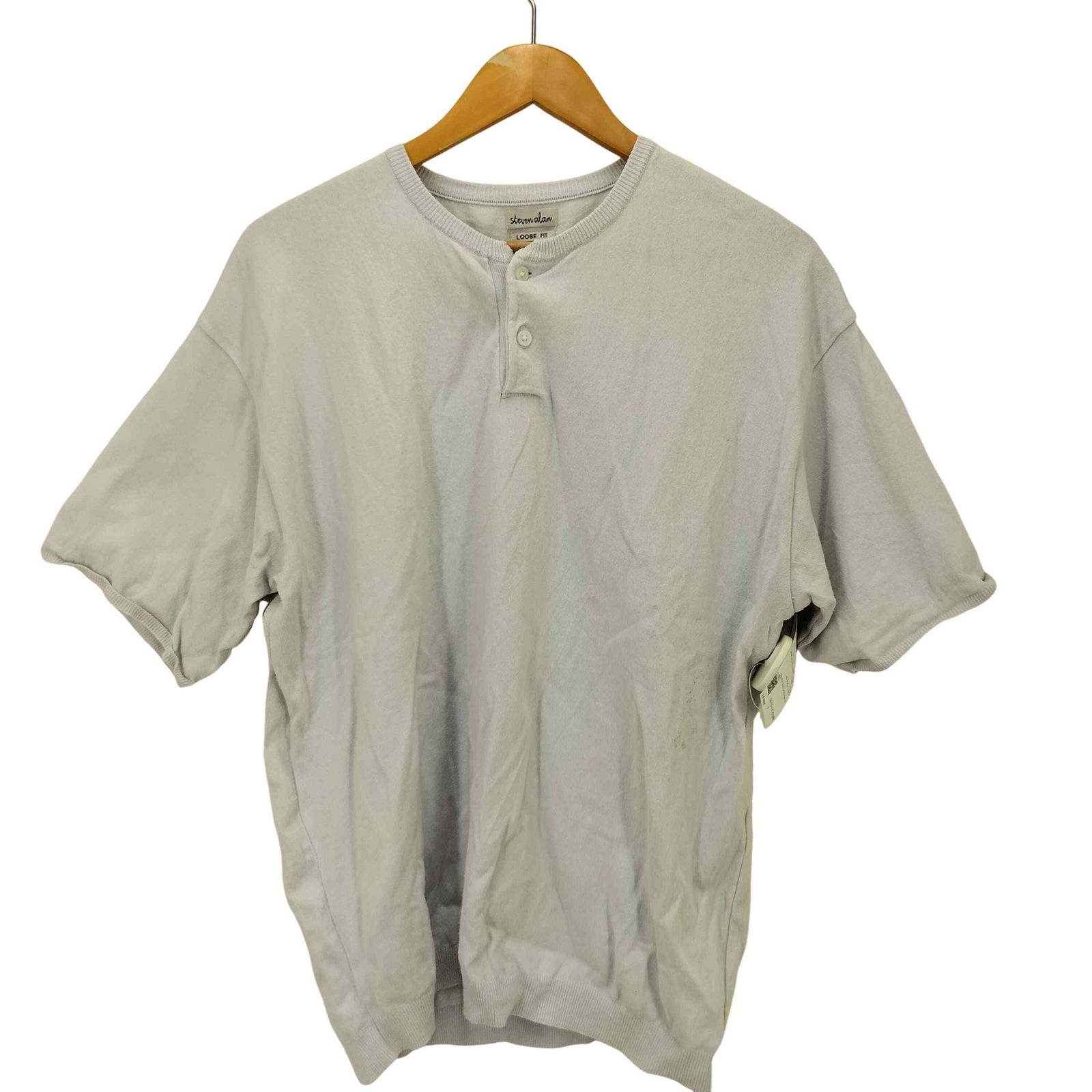 Steven Alan＞ HENLEY NECK SHORT SLEEVE T 【公式通販】
