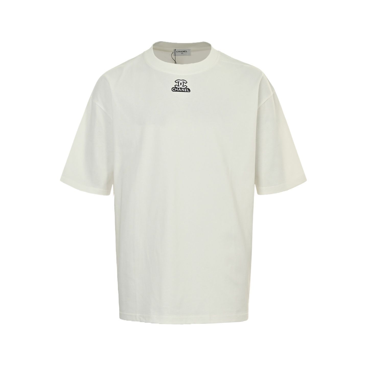 今日特価】Chanel 25ss ネックレーベル刺繍半袖-1 - メルカリ