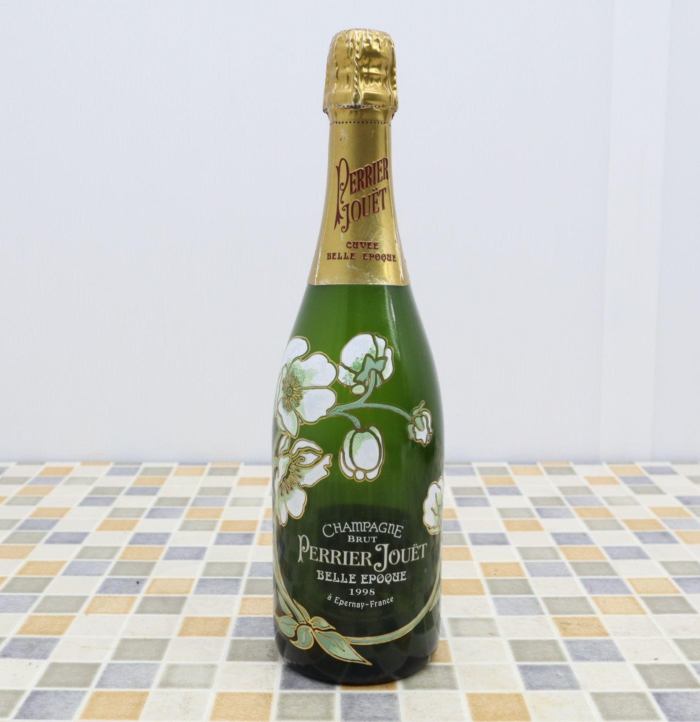 ベル・エポック 1998 空き瓶 ペリエ・ジュエ 750ml オブジェ - メルカリ