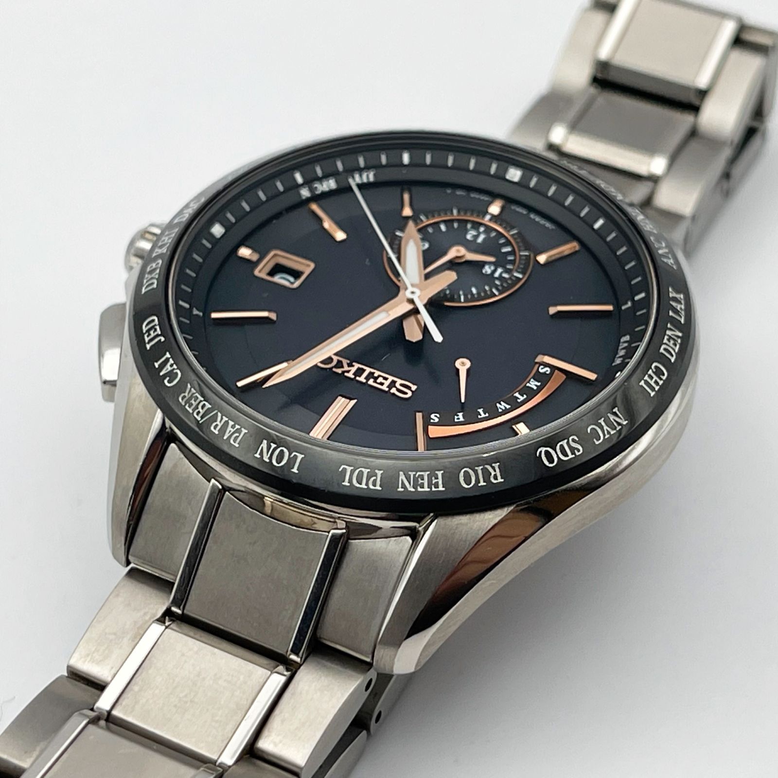 セイコー ブライツ ソーラー 電波 SAGA243 正規品 SEIKO BRIGHTZ - 腕時計、アクセサリー