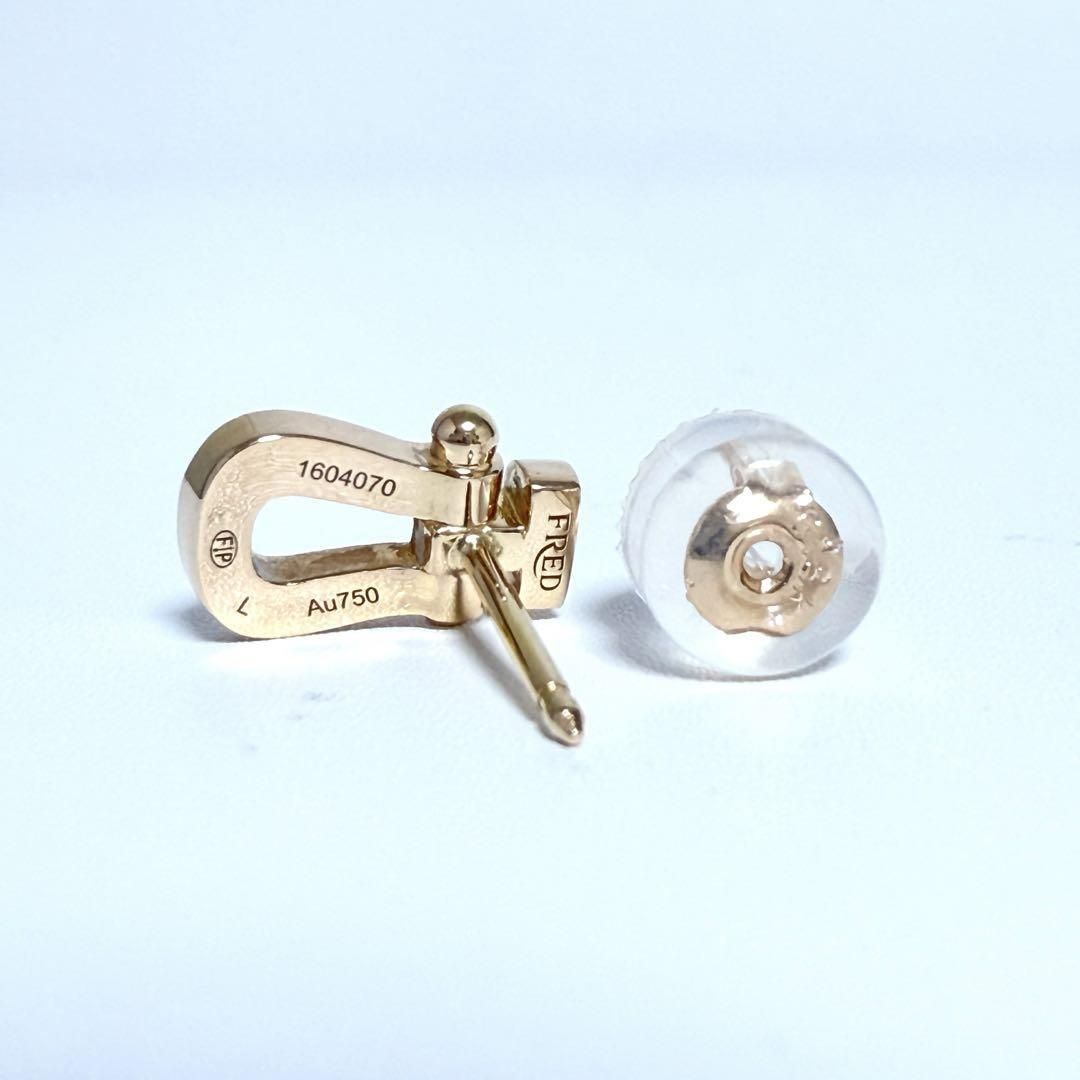 【左耳用・定価17.6万】フレッド　レディース　フォース10　シングル　ピアス 左耳用・定価17.6万】フレッド レディース フォース10 シングル ピアス