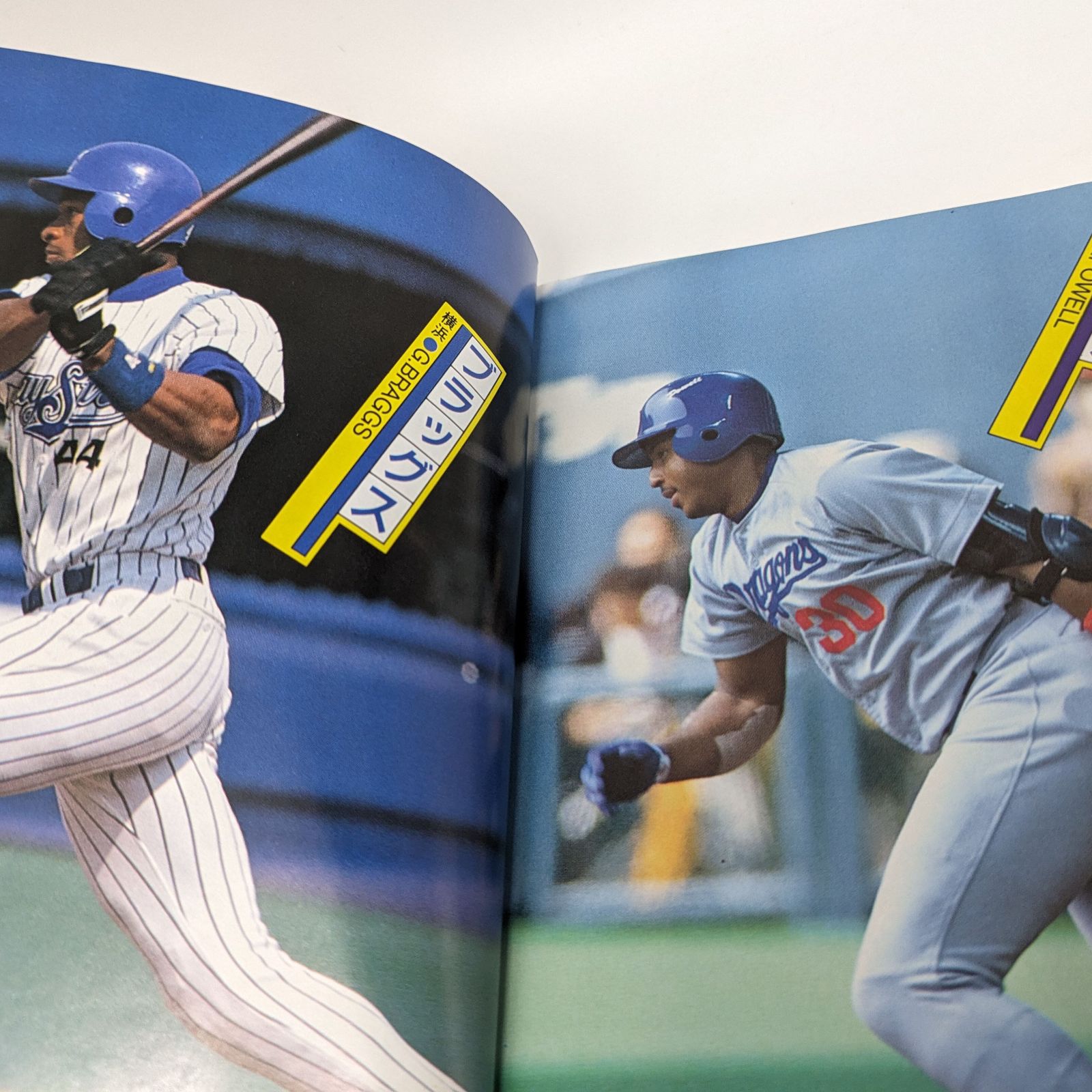 プロ野球選手名鑑 決定版』・1995年・平成初期・レトロ野球雑誌・No