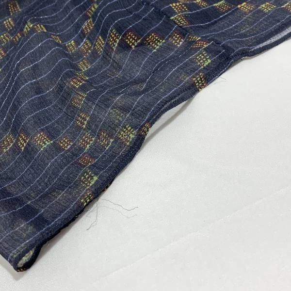 穏やかな ISABEL MARANT ETOILE 柄 シルクワンピース サイズ36 ネイビー 17P023E レーヨン イザベル マラン エトワール 19 240019502692