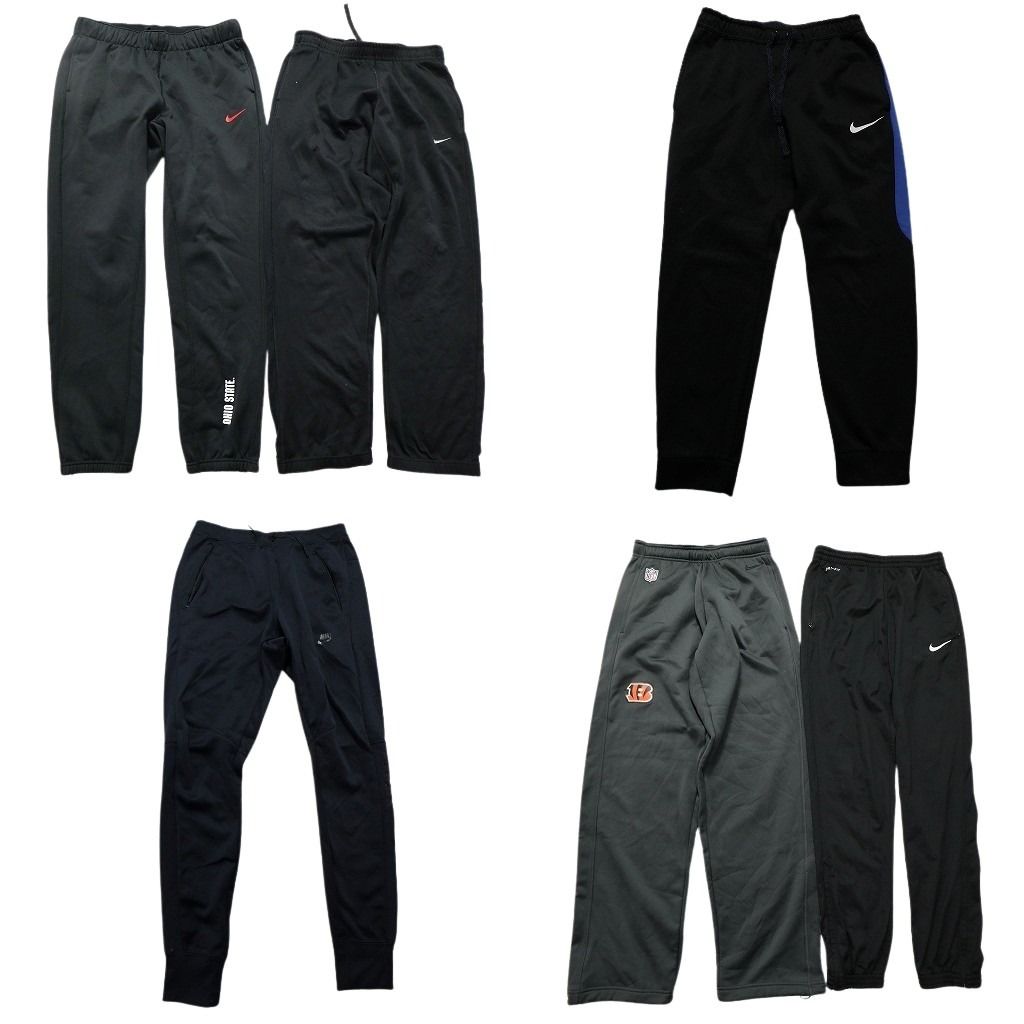 古着卸 まとめ売り ナイキ NIKE ジャージ パンツ 6枚セット メンズ S |M ワイド トレーニングパンツ ベンガルズ NFL 古着 NC0860