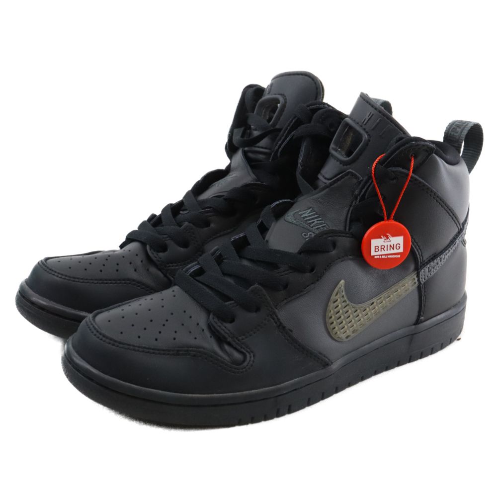 NIKE SB (ナイキエスビー) SB Dunk High Pro FPAR BV1052-001 ダンク FPAR ハイカットスニーカー ブラック US7.5/25.5cm