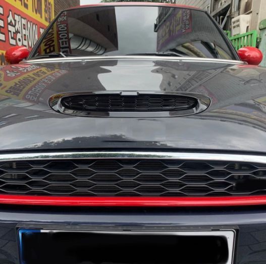 エアインテークカバー ミニクーパー MINI エアダクト F54 F55 F56 F57 ピアノブラック 社外 ボンネットYR 入荷