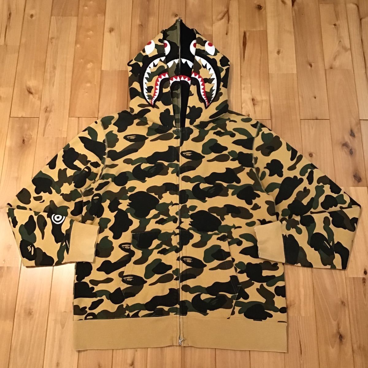 BAPE ダブル シャークパーカー shark ベイプ 000000007873