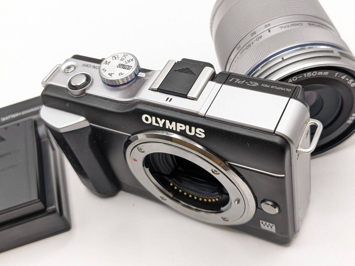 OLYMPUS PEN E-PL1/M ZUIKO 40-150mm (良品） Amazon.com : OM SYSTEM OLYMPUS PEN E-PL1 12.3MP Live MOS