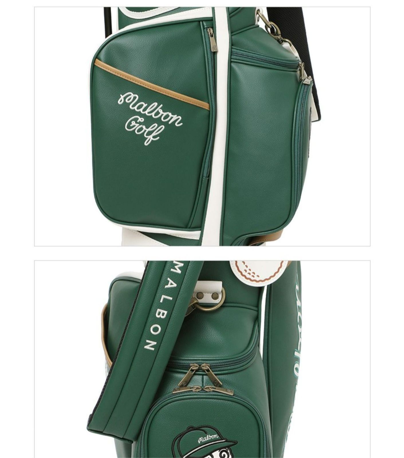 25新作Malbon マルボン ゴルフ キャディバッグ ゴルフバッグ Malbon 25